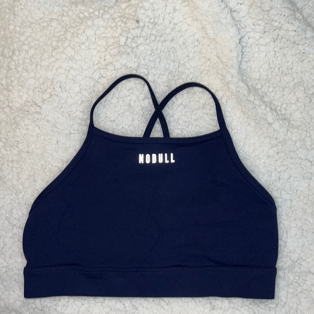 NoBull Navy Blue Sports bra